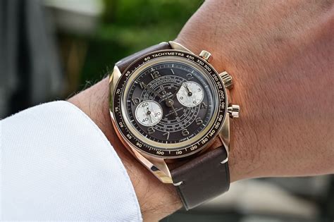 omega speedmaster bronze gold|Omega Speedmaster gold steel.